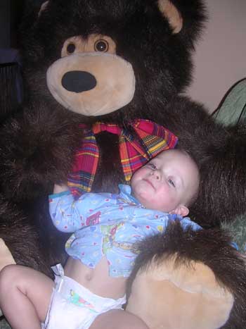 Антон с медведем