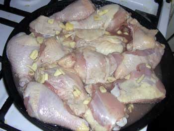 Рецепт курицы на соли в духовке