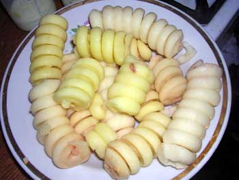 Картофельные спиральки