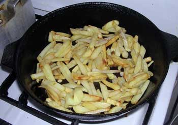 Как правильно резать картошку для жарки