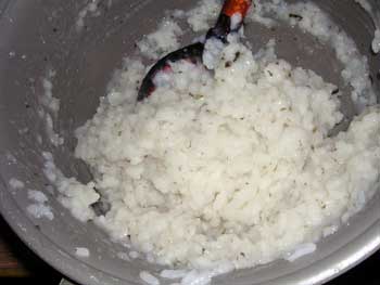 Клейкая рисовая масса